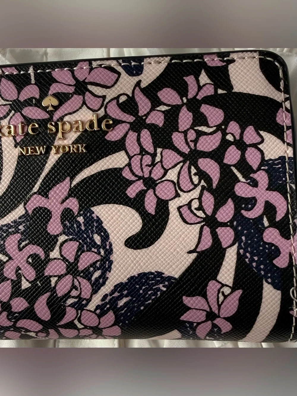 Kate Spade Snake Garden Medium Wallet